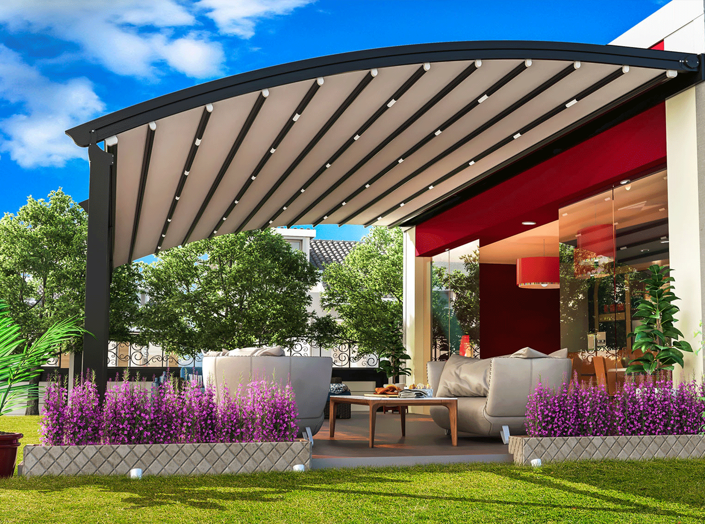 efe tente, efe tente gölge sistemleri, pergola, pergola sistemleri, otomatik pergola, bioclimatik pergola, tente sistemleri, ithal kasetli tente, mafsallı tente, dekoratif tente, gölgelendirme sistemleri, özel tasarım tente, teras kapatma, bahçe gölgelendirme, şezlong minderi, ahşap loca, kabana sistemleri